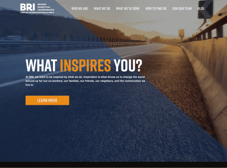 California Web Designer: Bender Rosenthal