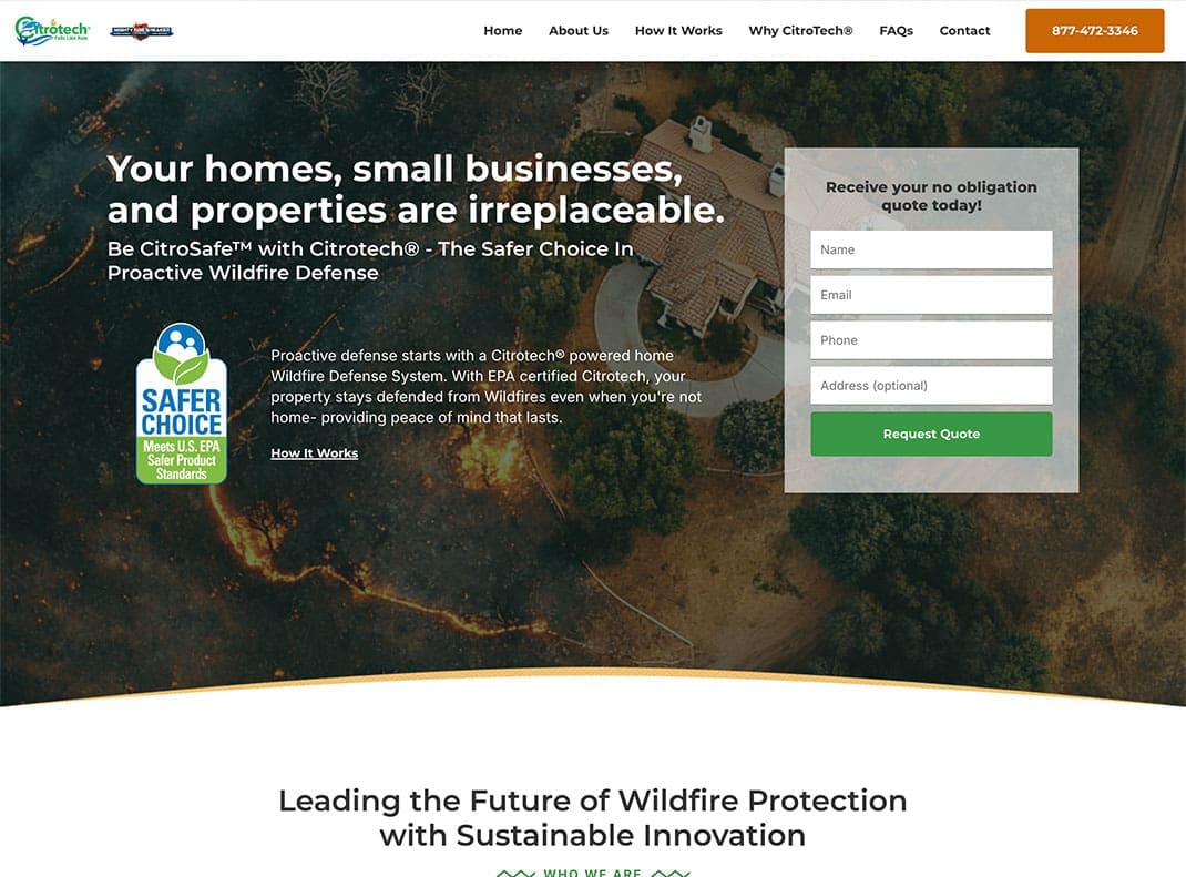 Web Design For California CitroSafe